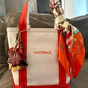 New L.L. Bean Fall Orange Boat and Tote - You’ve Got Mail Tribute 🧡